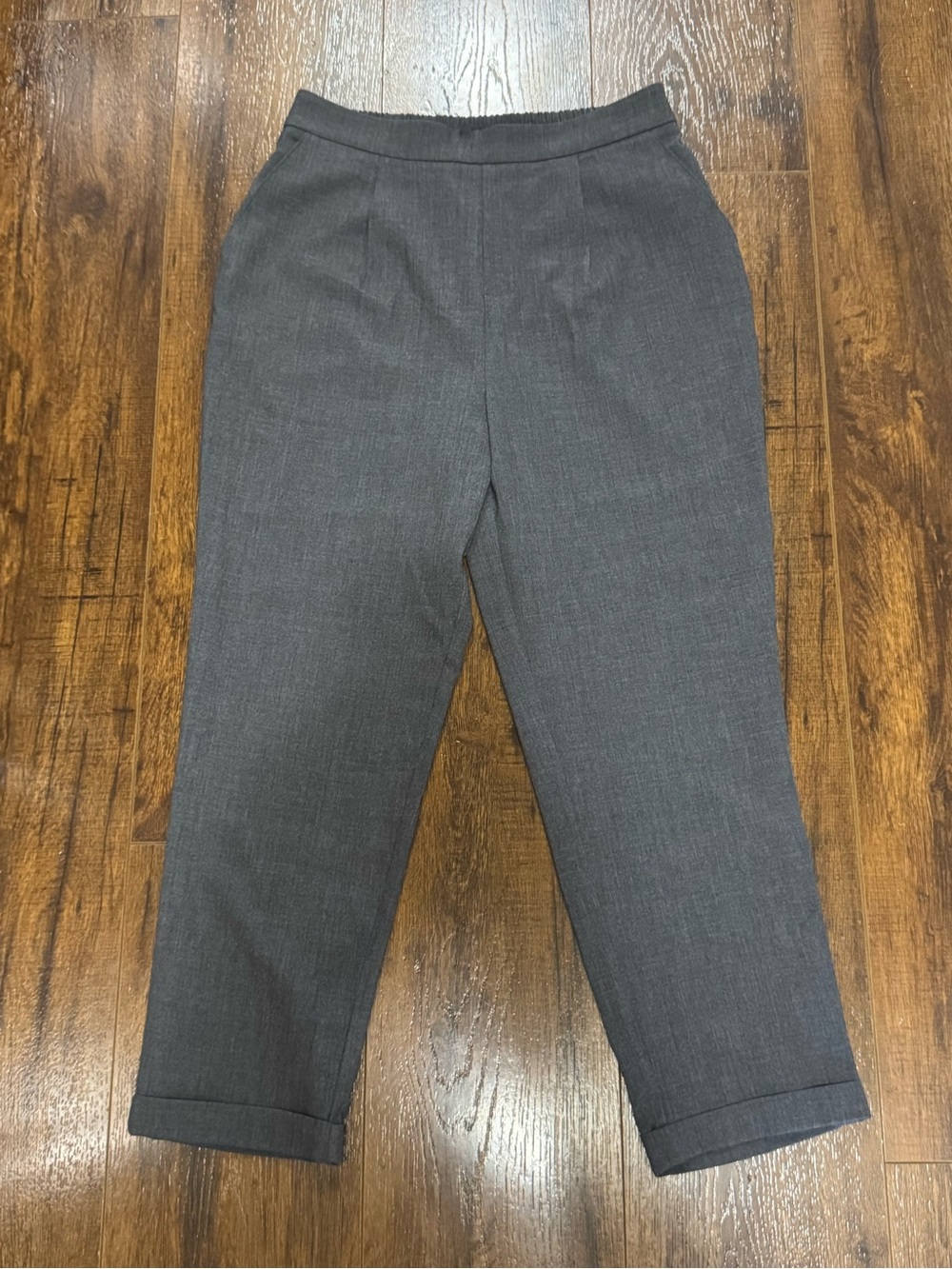 Women’s Grey Ankle Dress Pants